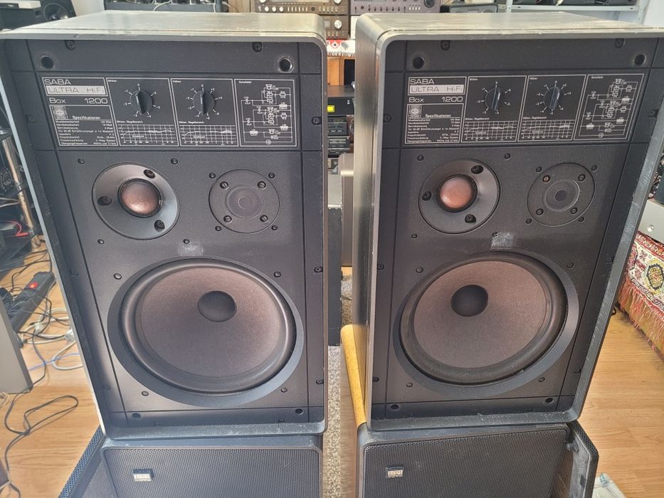 Boxe Vintage Saba Ultra Hifi Box 1200