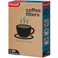 Rezerve Filtru Cafea PACLAN, Tip 4, 100 Buc/Set, Culoare Maro