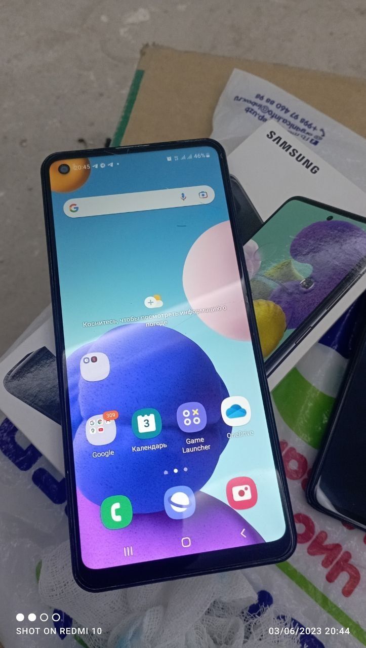 Samsung a21S bilan Samsung a 51 sotiladi