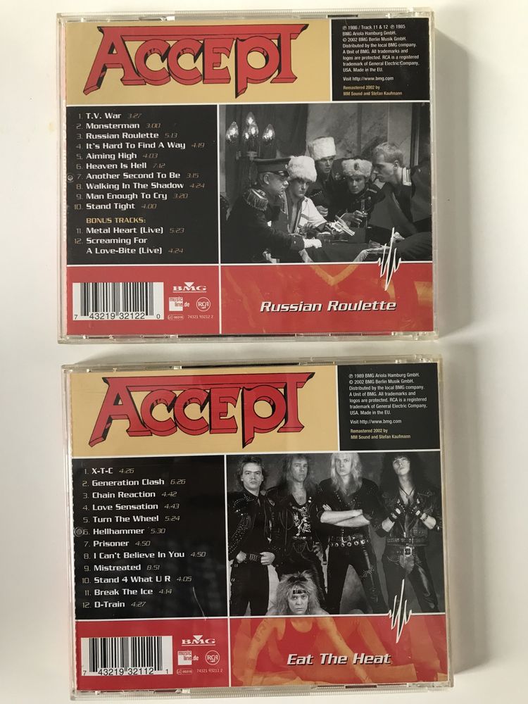 Vand cd-uri audio originale, U.D.O. / Accept
