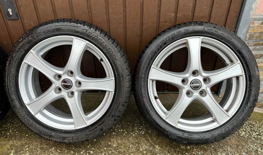 Jante aliaj Borbet F2 brilliant silver R17 Volkswagen, Skoda, Seat