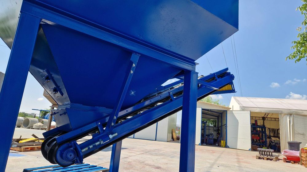 Buncăre si benzi dozare agregate, dozatoare nisip piatră