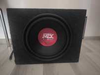 Бас каса Mtx 12ка със усилвател комплект Перфектни !!!