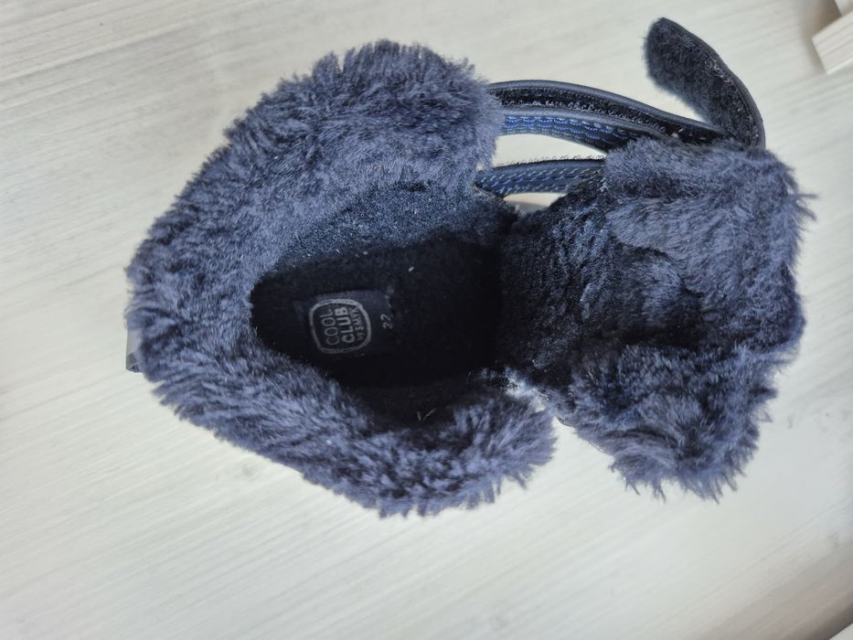 Ghete iarna copii, marime 22 si 23, talpa Bio-Fit