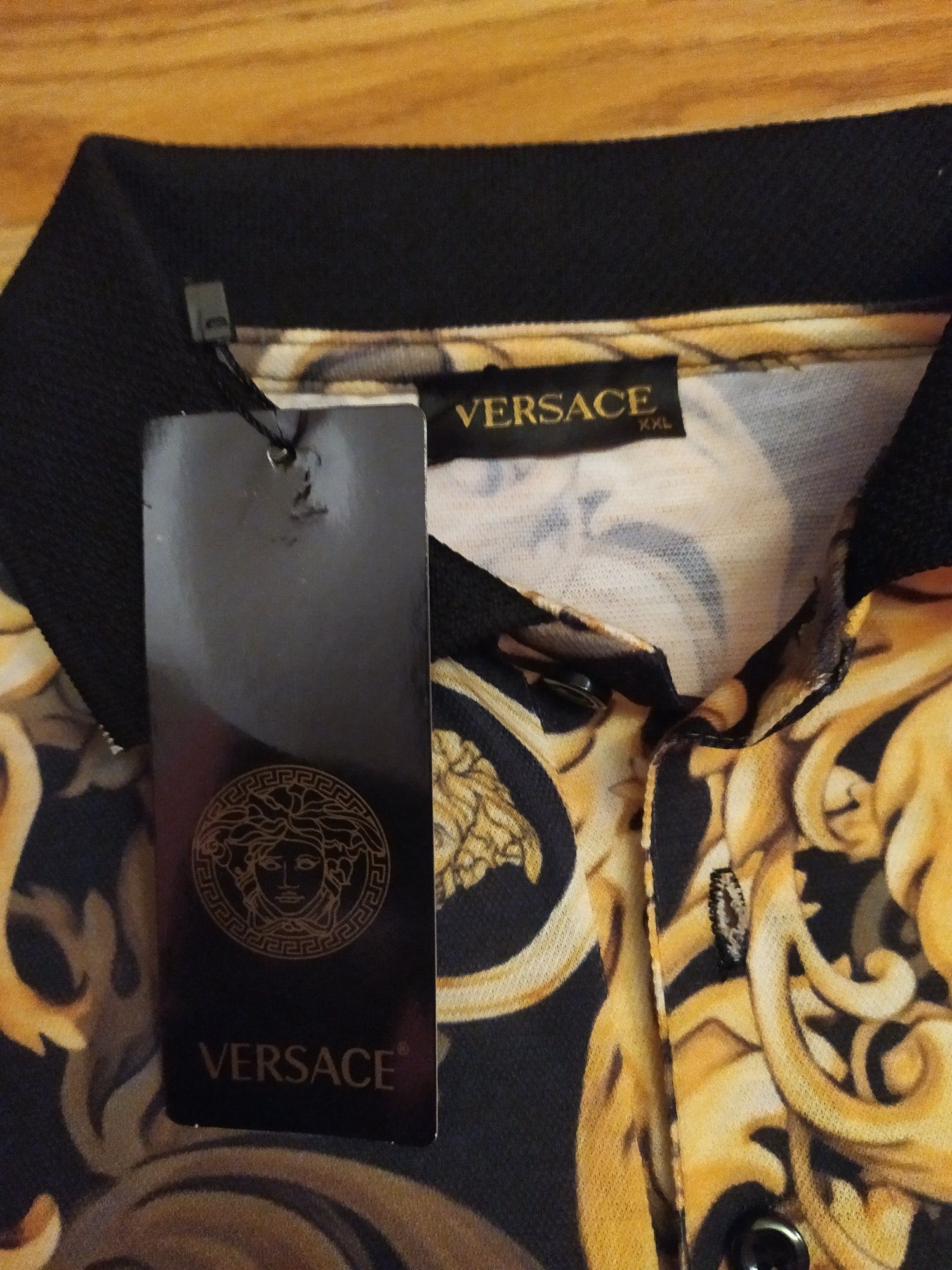 Versace мъжка тениска ххл Versace collection ,