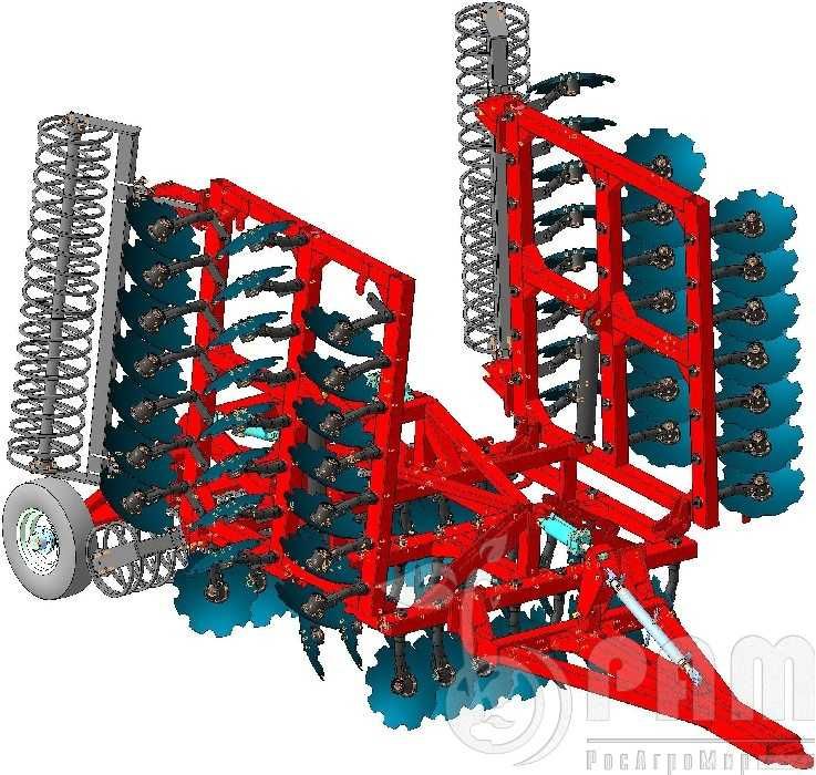 Дисковые бороны БДМ-2,4-2./3,2-2 прицепные и навесные Артаиус Россия