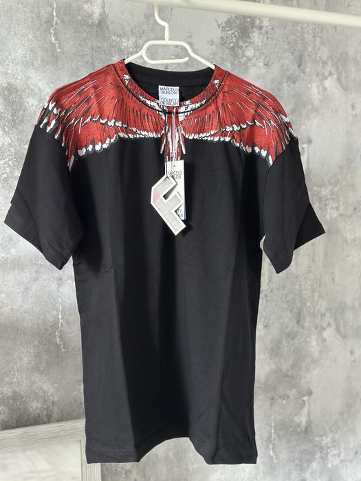 Tricou Marcelo Burlon LV Dsq Balenciaga off white