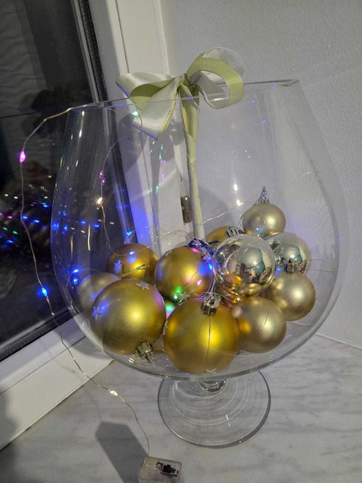 Ваза большой стеклянный бокал