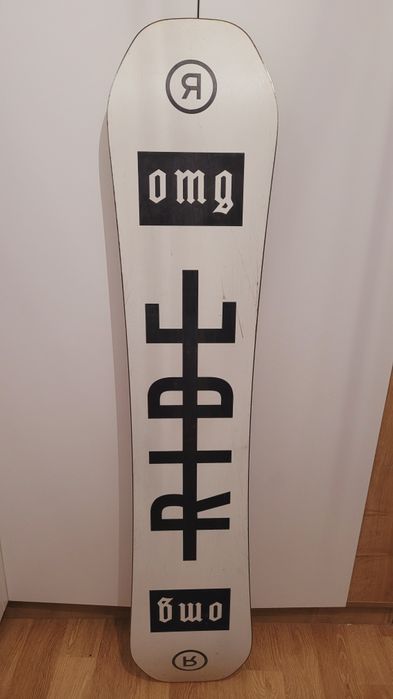 Placa snowboard RIDE 146 + LEGĂTURI BURTON Cartel