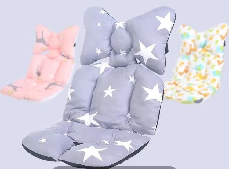 Матрас-пуфик для коляски, стульчика для кормления, автокресел