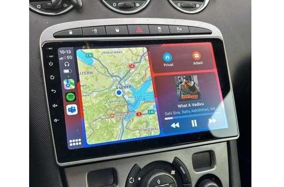 1-8GB Navigatie GPS Android Peugeot 308 408 CarPlay QLed DSP + CADOU