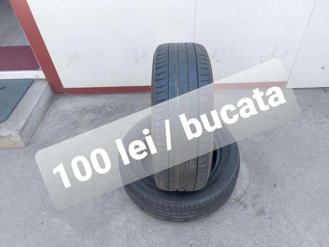 100 lei bucata! Doua anvelope de vara 205 55 16 Michelin