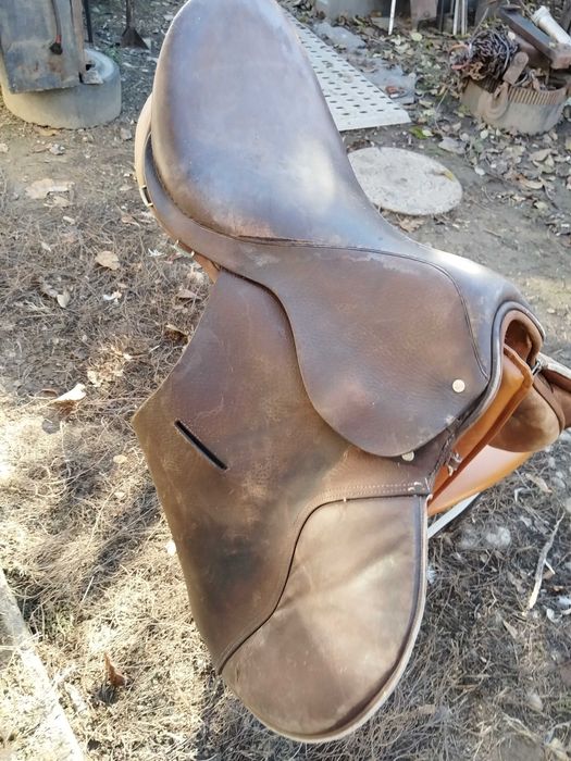 Șa piele originala călărie echitație