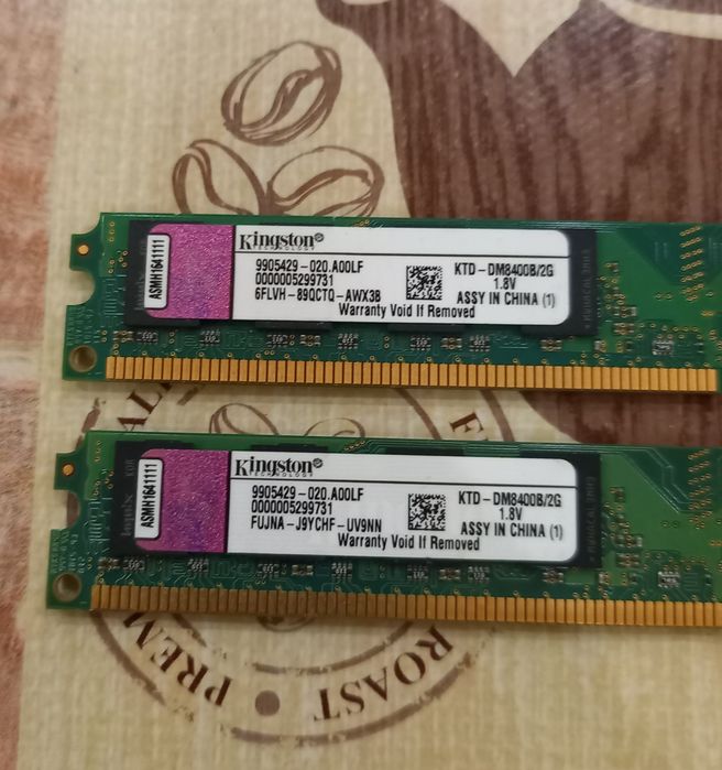 Kingston 2+2GB DDR2 800Mhz