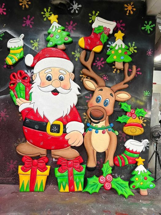 Новогодний декор из пенопласта — под заказ и в наличии!