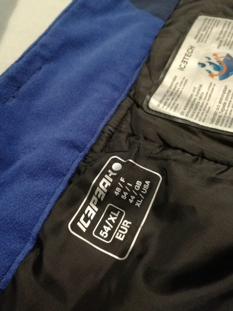 ICEPEAK pantaloni NOI bărbați XL munte SKI | transport GRATUIT‼️FAN