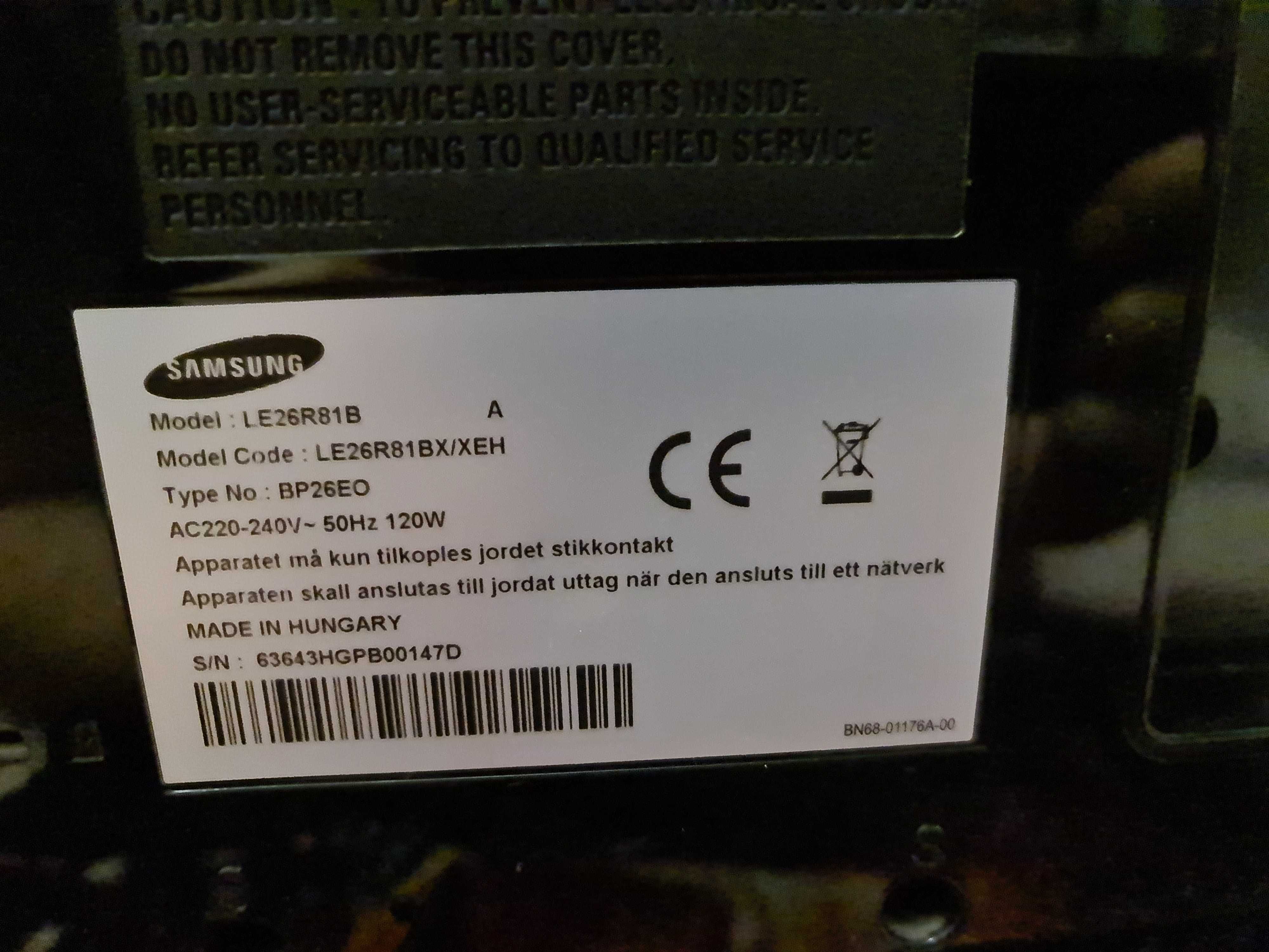 TV Samsung LE-26R81B