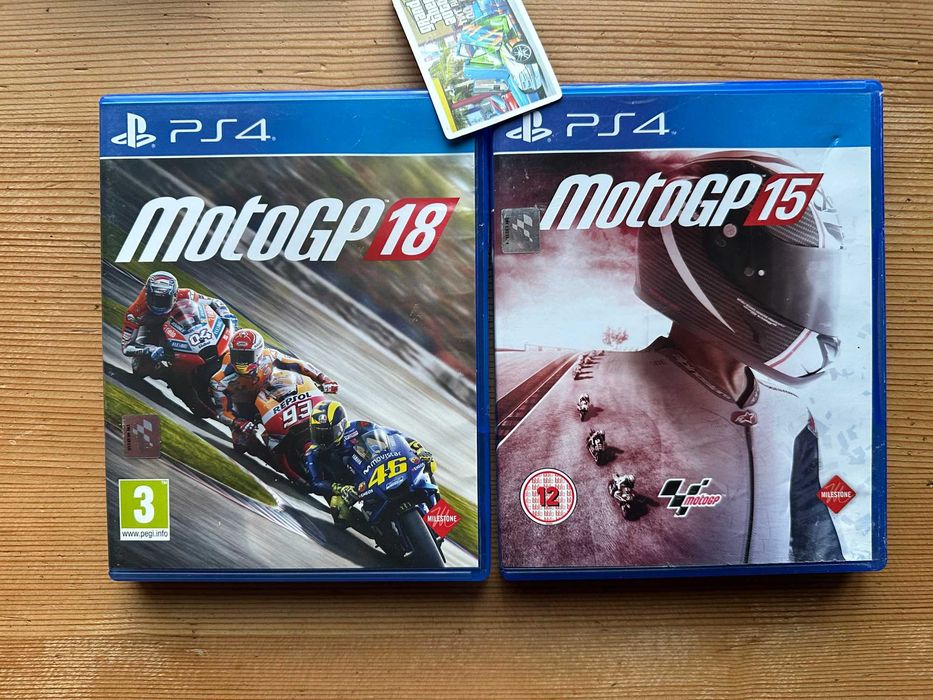 MotoGP 15 + MotoGP 18  PlayStation 4 PS4  PlayStation 5 PS5