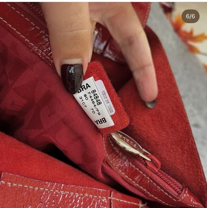 Furla чанта естествена кожа