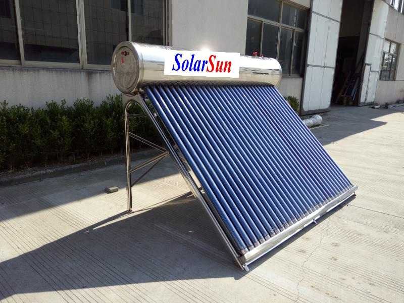 Panou solar automatizat TK8a cu tuburi vidate. 100L