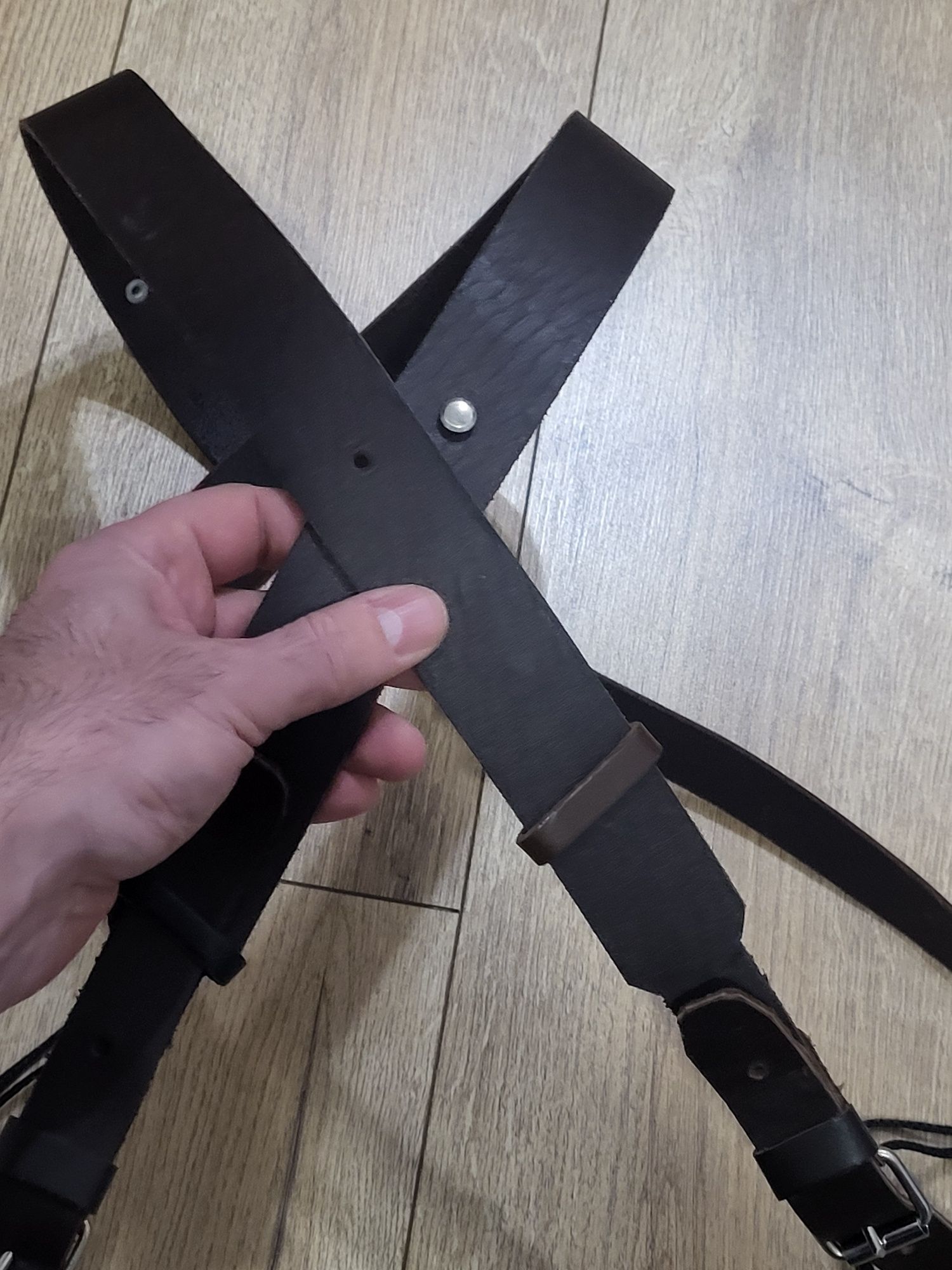 Curea foto din piele DSLR Mirrorless