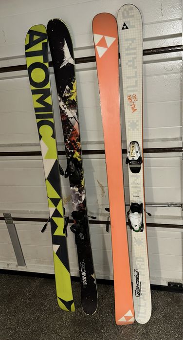 Ski park, offpiste Fischer, Atomic 165cm
