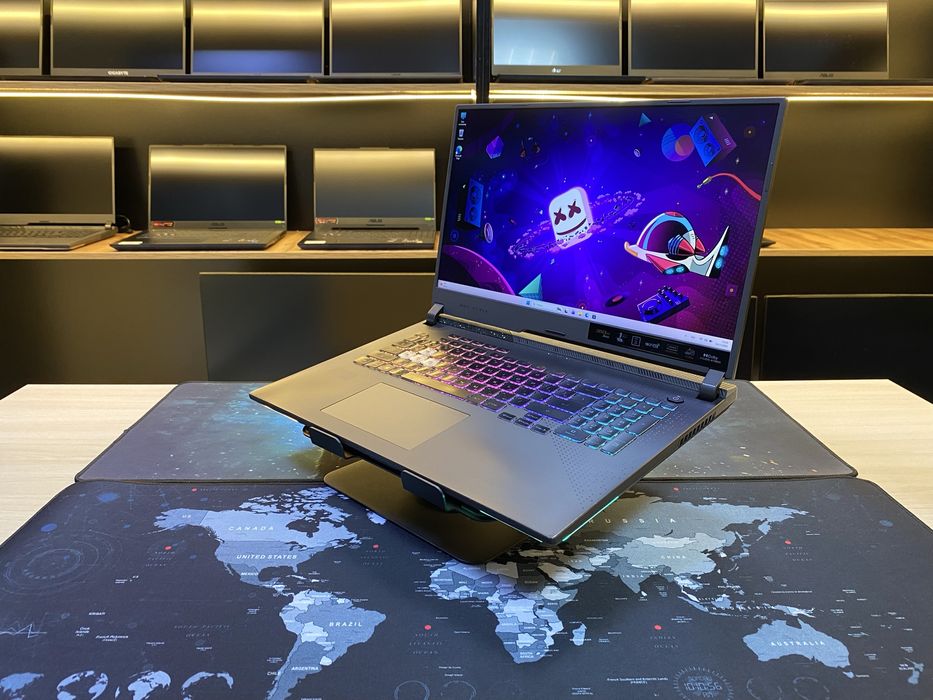 !!МОЩНЫЙ!! Игровой Ноутбук Asus ROG Strix G17 AMD Ryzen 9-6900HX! 3060