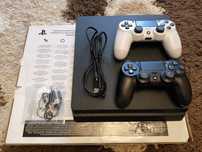 Vând PS 4 Slim 500GB–Fullbox, stare impecabilă + 2 controllere!