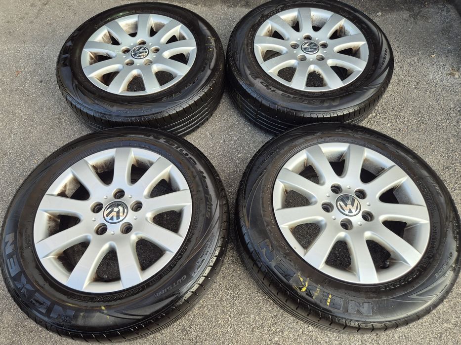 5х112/15 с гуми Фолксваген Ауди Шкода Сеат 5x112/15 VW Skoda Audi Seat