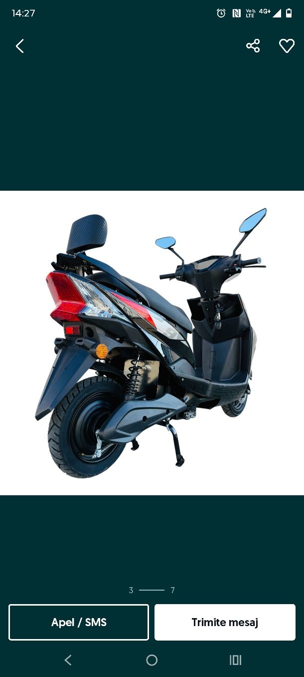 Scuter electric 1500 w