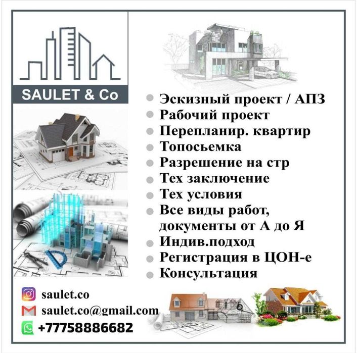 АПЗ, Эскизный проект, расширение гос акта, Перепланировка, Разрешение,