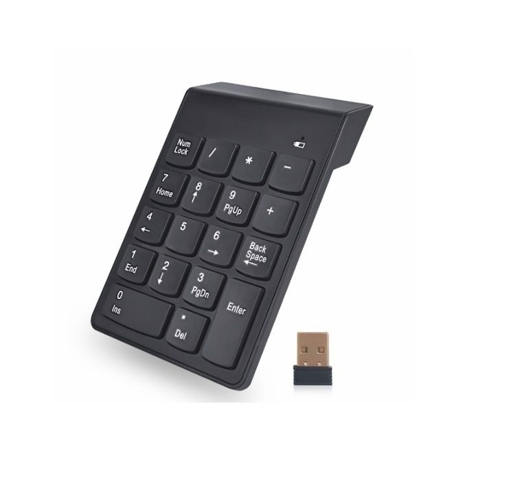 Mini tastatura numerica wireless, 18 taste, pt laptop, PC