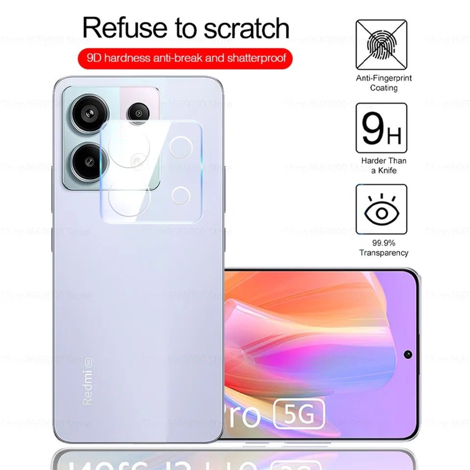 Xiaomi Redmi Note 13 Pro / 13 Pro+ /13/ 3D 9H Стъклен протектор камера