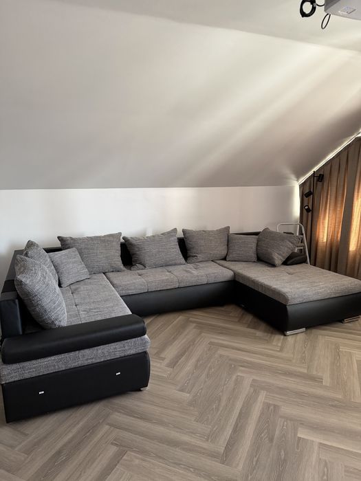 Canapea - Coltar Extensibil, Stofa