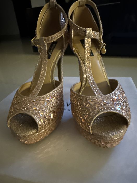 Sandale Nine West rose gold, masura 37