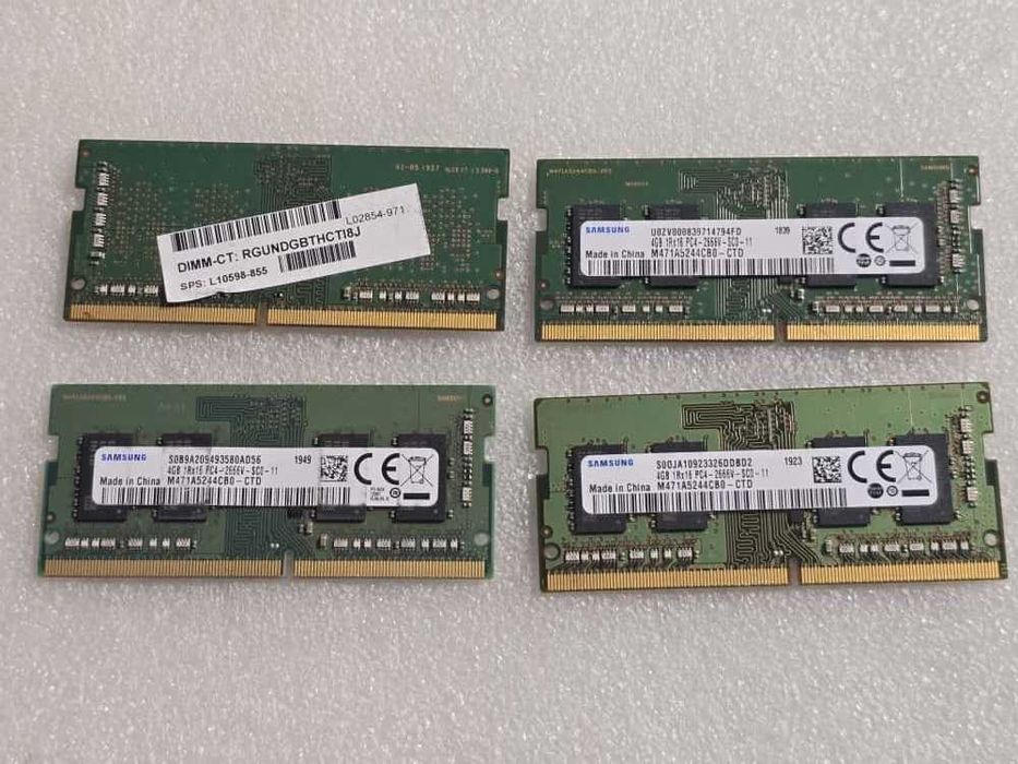 Memorie laptop Samsung, SO-DIMM, DDR4, 2666 MHz, 4GB, PC4-21300, 1.2V