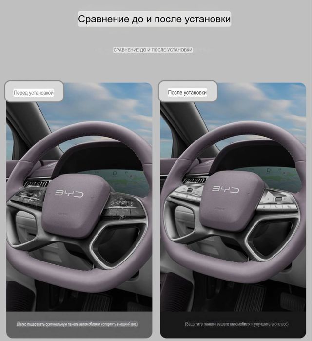 Накладки на кнопки руля BYD Champion Smart Drive