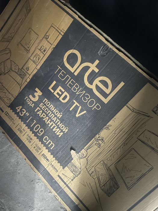 Artel телевизор на 43