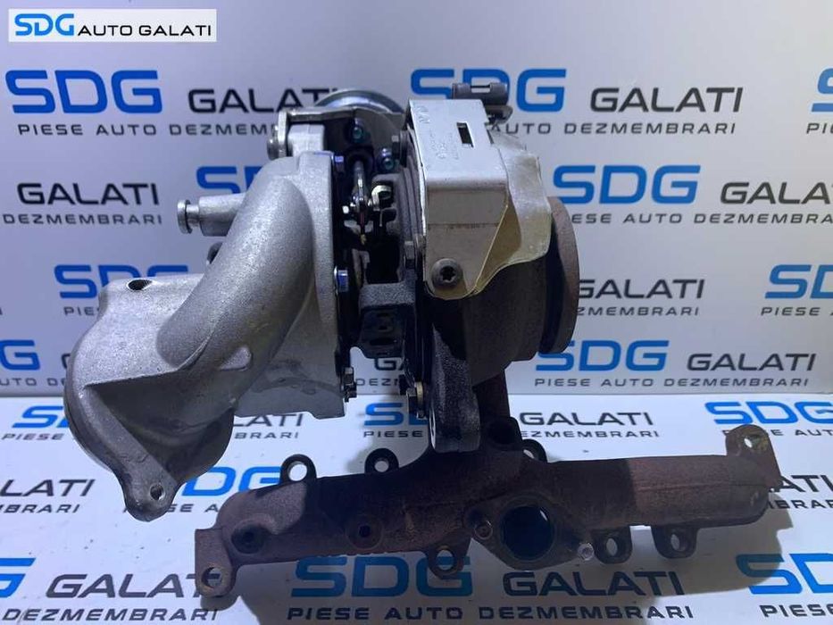 Turbo Turbina Turbosuflanta Completa Skoda Superb 2 1.6TDI CAY CAYC 2008 - 2015 Cod 03L253016T / 775517-1 / GTC1244VZ [M4199]