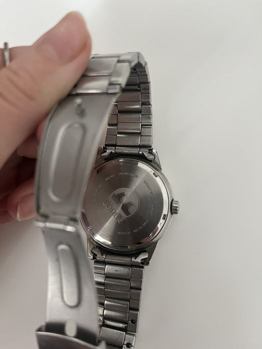 Ceas barbatesc Quartz Argintiu