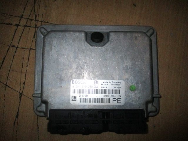 Calculator motor ECU Opel Astra G Zafira A Vectra B 2,0 diesel DTL DTI