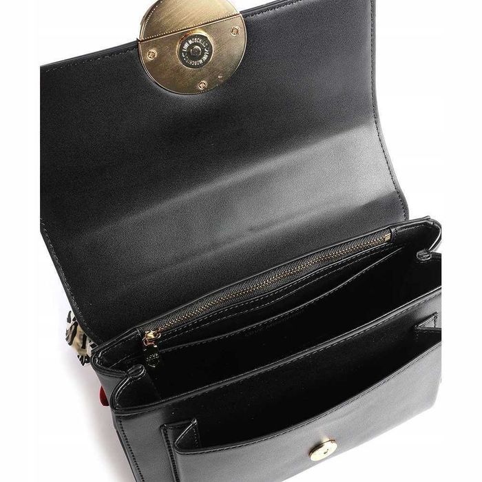 Love Moschino нова оригинална дамска чанта за рамо с прикрепено шалче