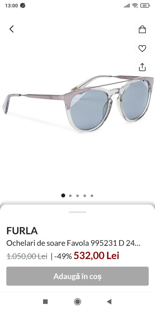 Ochelari de soare Furla - Favola