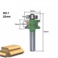 Фрезер с лагер за двустранно заобляне №1, Захват 8mm, ф 22mm, 20214293