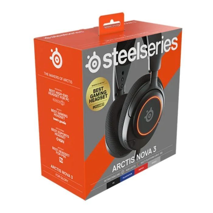 Игровой наушники SteelSeries Arctis Nova 3
