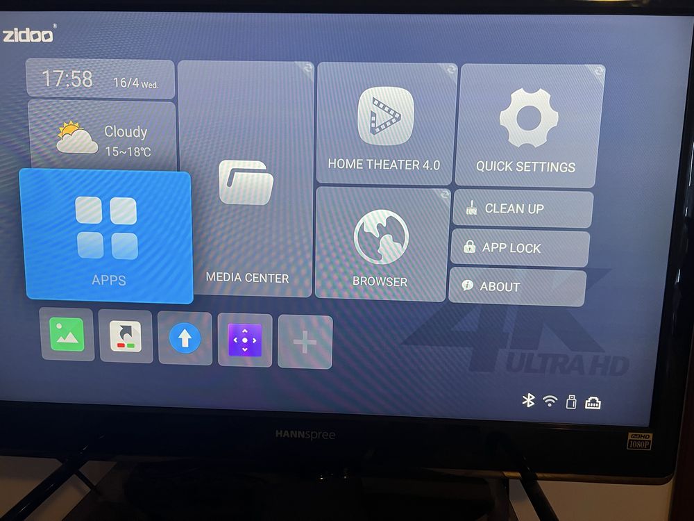 Zidoo Z10 - 4K Android  мултимедиен плейър TV бокс Bluetooth, Wi-F