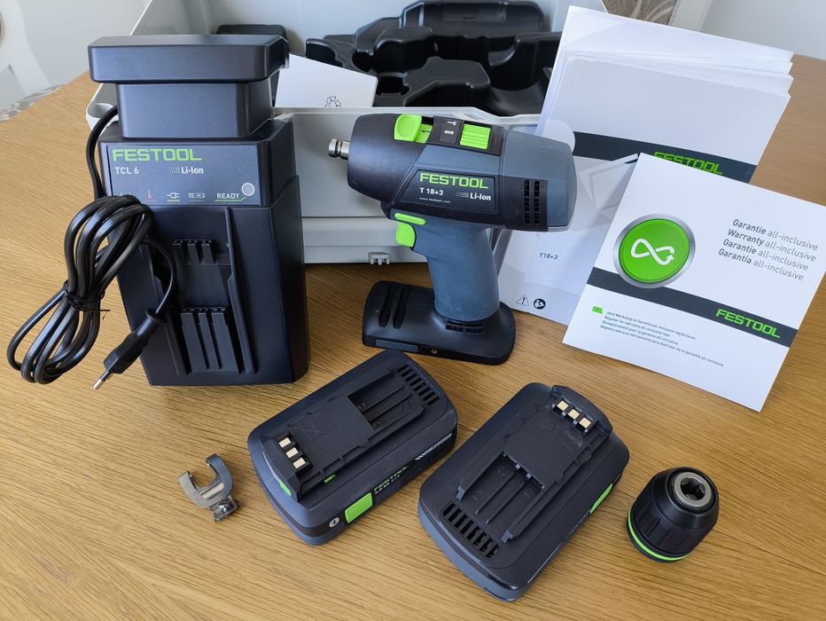 Винтоверт Festool T18+3