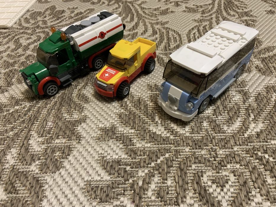 Лего sluban автобус машина бензовоз