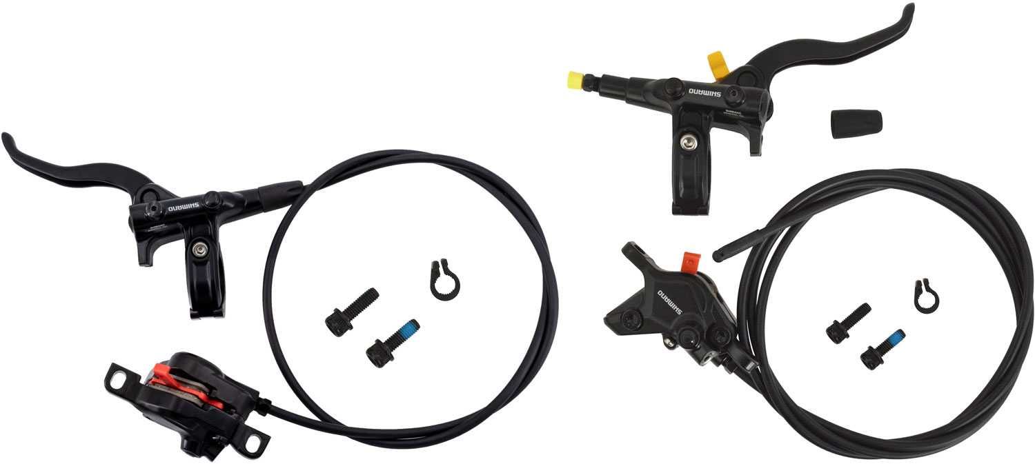 Shimano DEORE BL-M4100/BR-MT410 set frane disc fata+spate