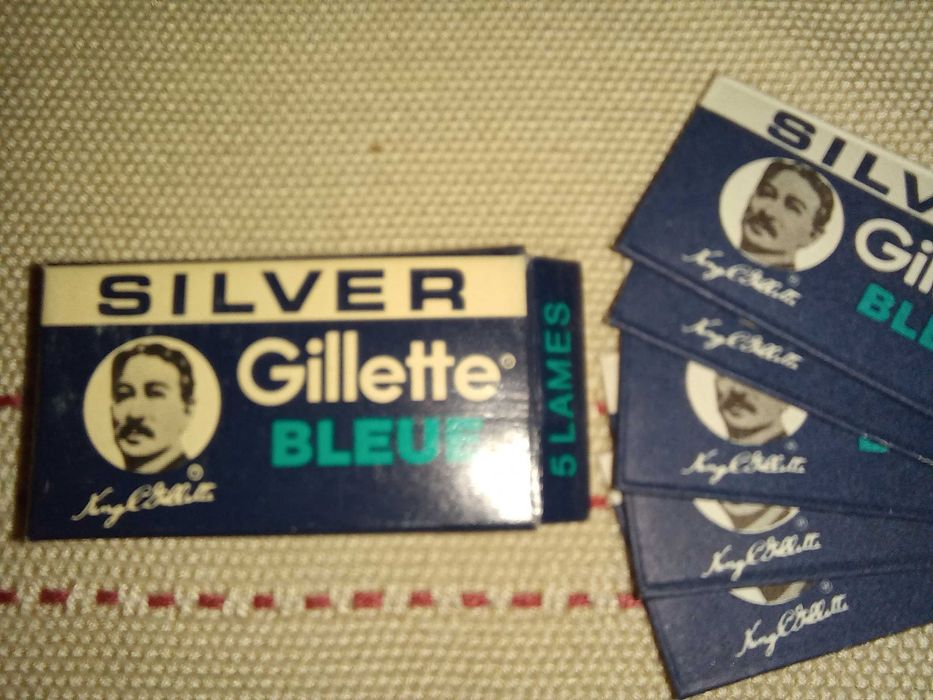 Лезвия Gillette/Винтаж/Ретро/Made in USA/Оригинал/Gillette времён СССР
